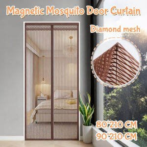 Magnetic Mosquito Door Curtain DIY Simple Anti Mosquito Screen Mesh Home Insect Screen Curtain Net