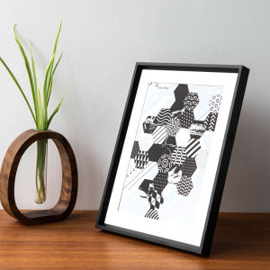 SG Ready Stock Photo Frame Aluminum Alloy Picture Frame with Acrylic Cover 3R 4R 5R 6R 8R A4 Wall Decoration Christmas Gift