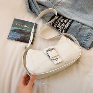 READY COD HOT Tas  Alfabet Retro Baru Tas jinjing Wanita Tas  Selempang Bahu Besar Wanita Tas Wanita Bag Sling Bag berkapasitas Besar Tas Bahu Tote Bag Wanita Women Casual Sling Bag Tas Messenger Tas Bahu Pelajar Wanita