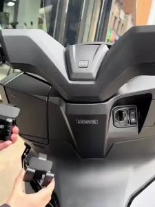 Áp dụng đối với Honda ns150gx phía trước được sửa đổi Hooks cho xe gắn máy cốc đựng nước và mũ bảo hiểm khóa thép không gỉ mở và đóng cửa Hooks