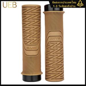 【UEB】มือจับจักรยานด้ามจับการดูดซับจักรยานเสือภูเขาด้ามจับการปั่นจักรยาน MTB สำหรับจักรยานพับ MTB