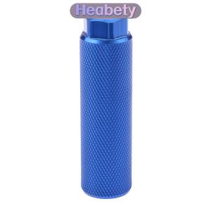 Heabety 1pcs hợp kim chân diễn viên đóng Thế PEG cho BMX xe đạp phù hợp với 3 8 inch Trục xe đạp chốt chống trượt dẫn chân còn lại chốt Phụ Kiện Xe Đạp