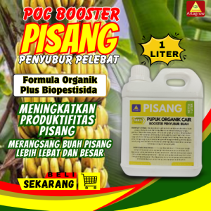 Pupuk Pisang Cepat Berbuah  / Pupuk Cair Penyubur Pohon Pisang  / Pupuk Organik Pembesar Buah Pisang