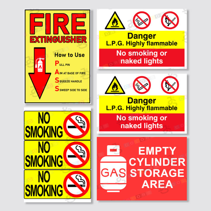 LPG On Board Warning Safety Sticker – 100mm X 100mm – Waterproof Vinyl For Motorhome, Caravan, Camper