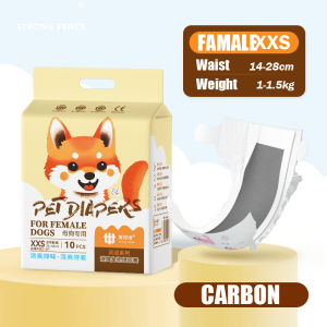 Megachoice Carbon Pet Diaper More Odor-Absorbing XXS XS S M L XL 狗尿片 狗狗的用品