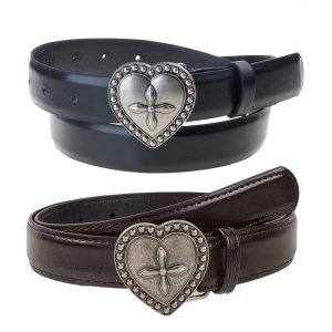 Khắc Tim Khóa thắt lưng eo chất liệu da PU Thiết Kế Có Thể Điều Chỉnh Phương Tây dây đeo thắt lưng Cho Quần jeans nữ Quần trang trí eo