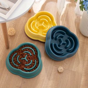 LITTLEX Anti Overturning Pet Slow Food Bowl Slow Eating Non-slip Pet Slow Feeder Bowl  Anti Choking Dog Bowl For Small Dogs