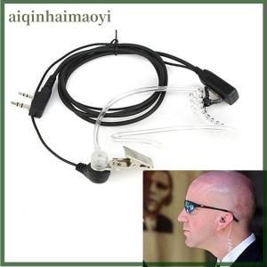 aiqinhaimaoyi FBI Style Headset Earphone Earpiece Mic Security Radio Walkie Talkie Pro 2 Pin