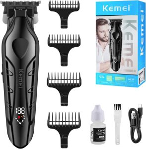 Kemei KM-2269 Hair Trimmer Clippers For Men Rechargeable Barber Beard Hair Clipper Razor 0mm Salon Cut Machine