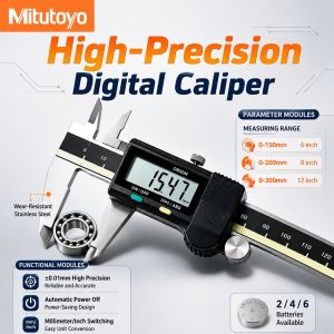 300mm Mitutoyo Vernier Digital Caliper High Precision Stainless Steel Electronic Caliper Depth Measuring Tool LCD Digital Caliper