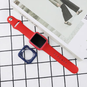 เคส สําหรับ For apple watch series 11 10 9 8 7 6 5 se3 se2 41 มม. 45 มม. 40 มม. 44 มม. หุ้มซิลิโคนสีสันอ่อน เคสซิลิโคนสีแคนดี้ Colorful Cover Protector