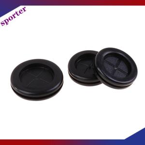 Sporter 10 cái vòng đệm dây điện cao su mù bịt lỗ Vòng đệm dây điện 16mm 20mm 22mm 25mm 27mm 30mm 32mm 35mm 38mm 40mm 42mm cuộn dây bảo vệ môi trường hai mặt