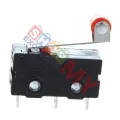 Micro Limit Switch (with Lever & Roller). 