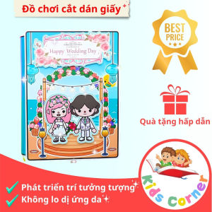 Đồ chơi DIY ngôi nhà búp bê giấy cắt thủ công - Toca Life World - mẫu TA059