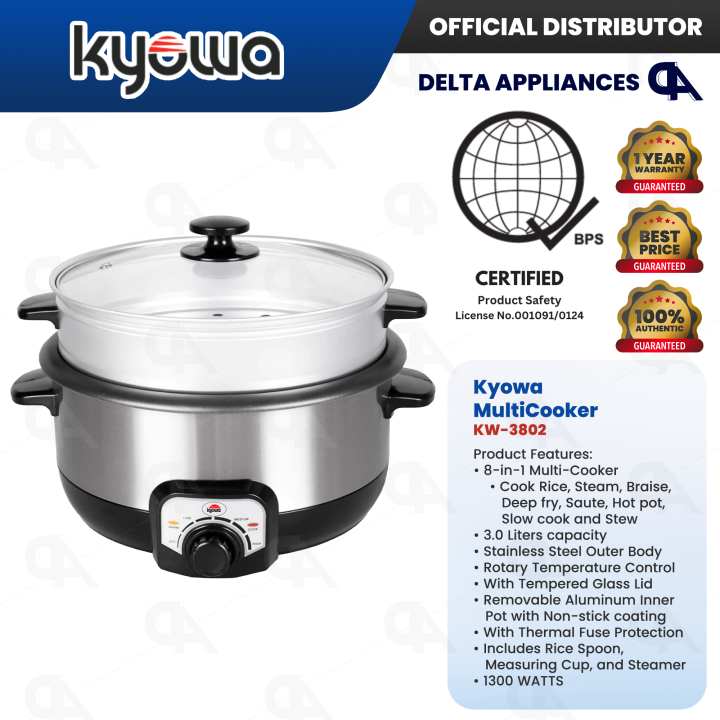 Kyowa KW-3802 Multi-Cooker Lazada Lazada PH