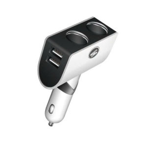 Tẩu sạc ô tô chia 2 cao cấp 5003 kèm 2 cổng USB dành cho tất cả các dòng xe