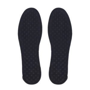2pcs Bamboo Charcoal Deodorant Foot Insoles / Lightweight and Breathable Absorbant Sweat Insole / Elastic Mesh Sports Shoe Insoles / Soft Honeycomb Replacement Shoe Inserts for Women & Men