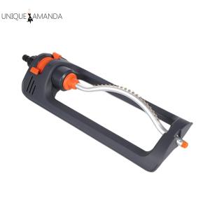 Irrigation Sprinkler System Oscillating 4 Modes Swing Irrigation Sprinkler with 19 Hole Nozzle for Site Cooling/Lawn/Agricultural Irrigation