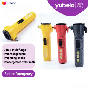 HAMMER Senter 1200 mah Emergency 3in1 Dual Mode