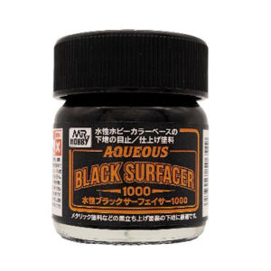 MR.HOBBY HSF01~04 40ml Aqueous Surfacer #500/#1000 Assembly Model Painting Paint for Military Model Hobby Building DIY Pigment