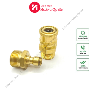 Bộ khớp nối nhanh đầu ra Đài Loan cho máy rửa xe áp lực cao máy xịt rửa cao áp máy rửa xe gia đìn