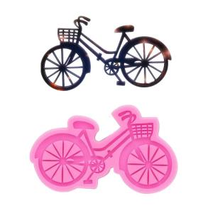Keychain Mould 3D Silicone Chocolate Soap Cake Fondant Cupcake-Cake Decorating Tools Bike Shape Necklace Mould