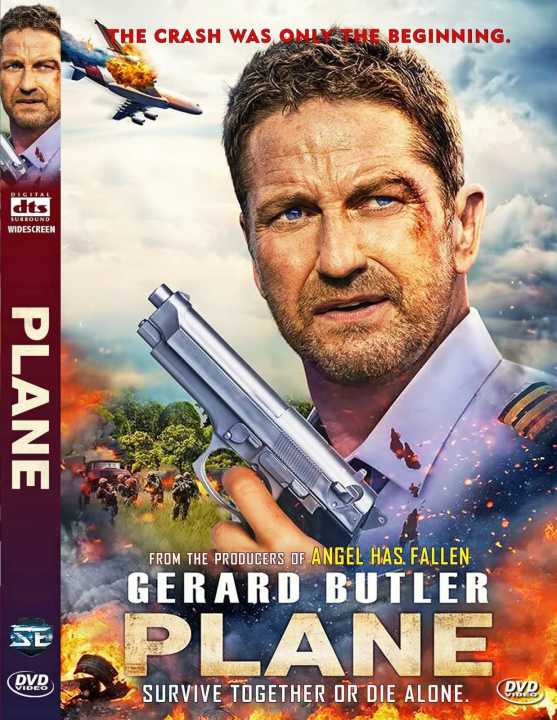 Plane 2023 English HD Movie Malay Subtitles Lazada