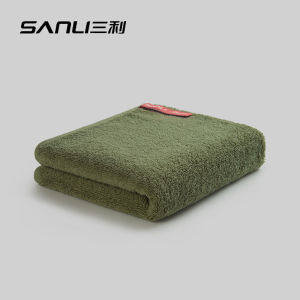 Sanli Towels Pure Cotton Plain Face Towel Gift Bulk Purchase logo Pure cotton towel 100 All Cotton