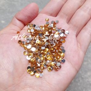 Rhinestone GOLD 4mm