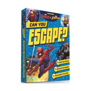 Disney Can You Escape Activity Book Box Set For Kids With Puzzles Press Outs Notepad & Pencil