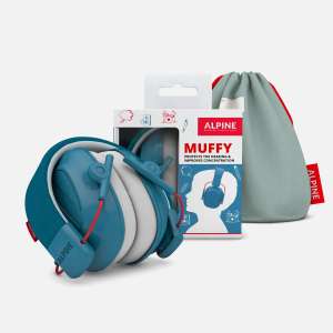 Alpine Muffy Kids Earmuffs Green | Sound Proof Ear Muff Protection Anti Noise For Autism Airplane Flight Penutup Telinga Tutup Kalis Bunyi Anak 隔音耳罩