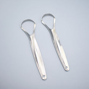 Dụng cụ vệ sinh lưỡi cao cấp cạo lưỡi sạch nạo lưỡi bằng inox cho người lớn hơi thở bớt hôi 100%