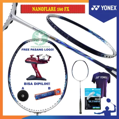 PAKET YONEX NANOFLARE 160 FX RAKET BADMINTON ORIGINAL