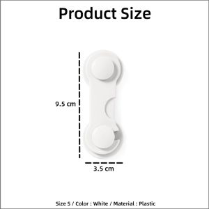Johor Seller | Multi-function Child Baby Safety Lock Cupboard Cabinet Door Drawer Security Lock Non Adjustable