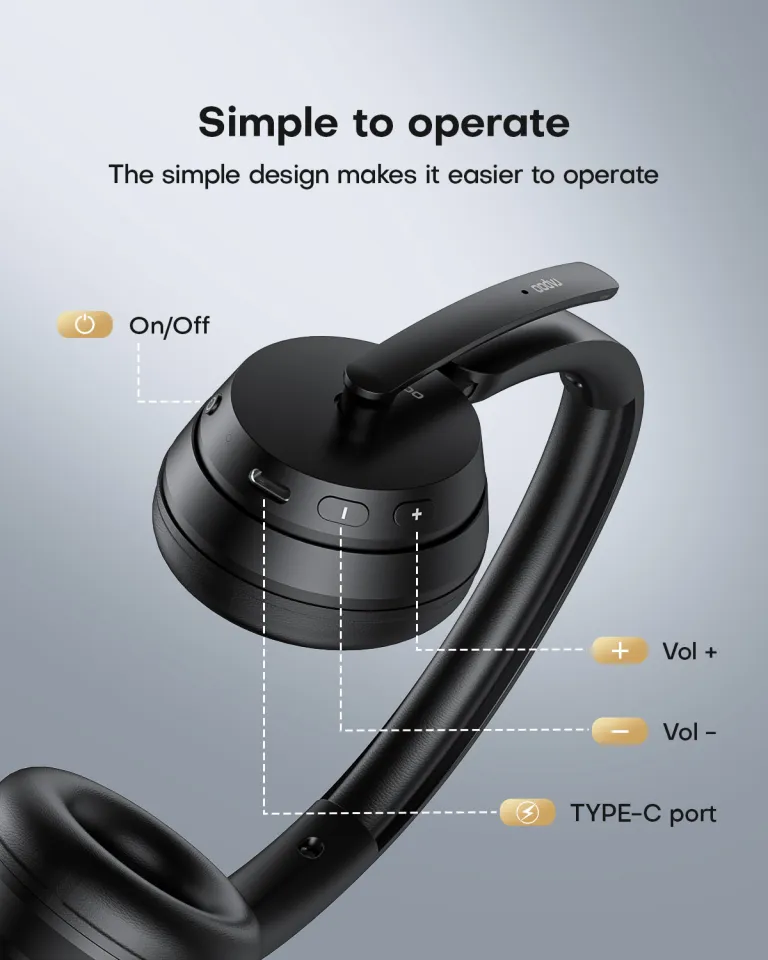 Rapoo H200 Headphone Wireless Headset With Microphone Stereo Headphone For Computer Laptop Dynamic Driver Stereo Headphones 1000-1999 Mah Battery Headset - Lazada | Lazada Philippines
