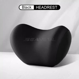SEAMETAL Car Pillow Neck Support Neck Pillow Headrest Lumbar Back Support Seat Headrest Waist Memory Cotton Aviation Grade Lumbar Cushion Neck Protection Cervical Waist Cushion