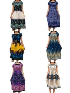 WOMEN CASUAL BATIK LONG DRESS VERY STRETCHABLE/BAJU BATIK PANJANG NIGHTY/BAJU BATIK INDONESIA COTTON GOOD QUALITY