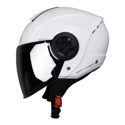 Spyder Reboot 2 S0 V2 Half Face Single Visor Helmet (with Clear VIsor)
