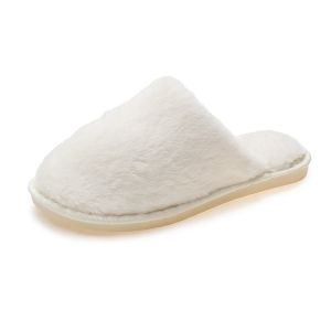 Free Shipping WomenS Fluffy Slippers Candy-Colored New Autumn/Winter Style Fashionable For Home And Indoor Use High-Heeled With A Closed-Toe Design