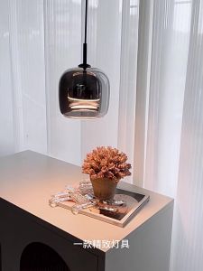 [SG Seller]Minimalist Bedroom Bedside Pendant Light Bar Restaurant Hanging Lamp Dining Table Pendant lights LED DimmableFast shipping