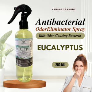 Eucalyptus Air Freshener Spray Antibacterial | Room Toilet & Fabric Odor Eliminator