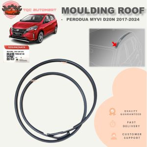 ORIGINAL PERODUA MYVI D20N 2017-2024 ROOF MOULDING LINING RUBBER OUTER STRIP GETAH LUAR BUMBUNG 75552-BZ140