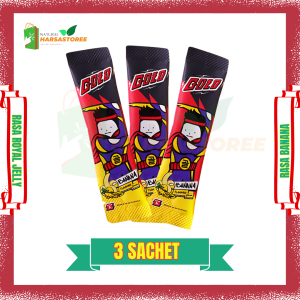 Golo Ginseng Botanical Drink 1 Box isi 5 Sachet Korean Ginseng Rasa Royal Jelly Banana Original 100%