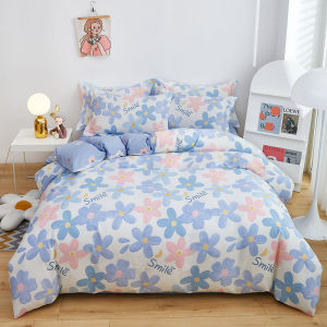 100% Pure Cotton Twill Quilt Cover Single Piece Full Cotton Quilt Cover Single Double Cartoon Student Dormitory Quilt Cover Bedding LZD