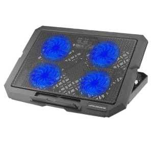 Coolingpad laptop gaming NB 4 fan led adjustable x4 - Cooling pad cooler pad x-4