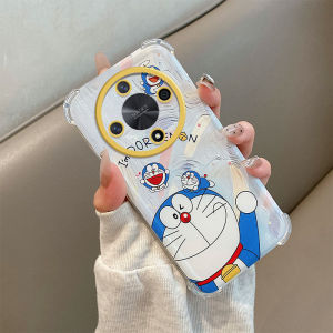 Honor X9d 5G Case For Honor X9d 5G【Four corners are shock-proof silicone soft case cartoon cute female boy camera protection phone case cover】