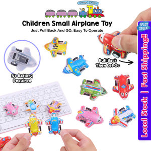 [Choo Choo Toy] Mini Plane Toy Pull-back Airplane Toy Mini Toy Free Gift for Kids Mainan Kapal Terbang 回力玩具 - BT221