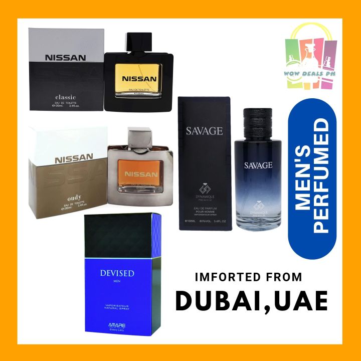 Men's Perfumed Nissan Savage Amare Devised Lazada PH
