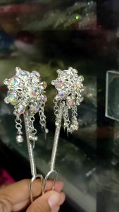 Tusuk Pengantin Aurel Silver: Aksesoris Elegan untuk Pesta Pernikahan