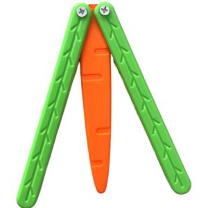 SKJK Gravity Radish 3D Gravity Carrot Toy Push Card Carrot Fidget Comb Toys Small Toy 3D Printing Halloween Toys Adults Kid Gifts